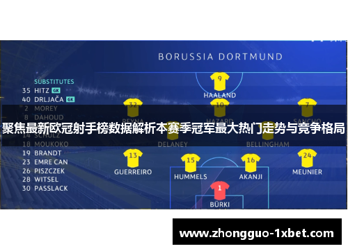 聚焦最新欧冠射手榜数据解析本赛季冠军最大热门走势与竞争格局